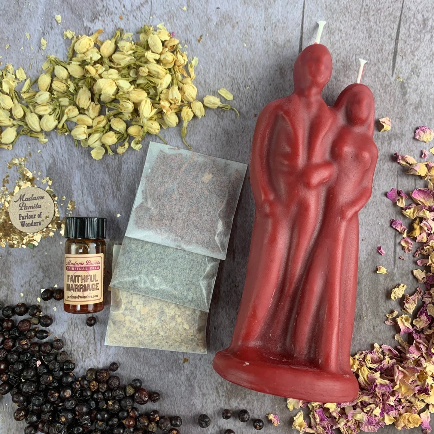 Happy Marriage Candle Spell Kit Parlour of Wonders
