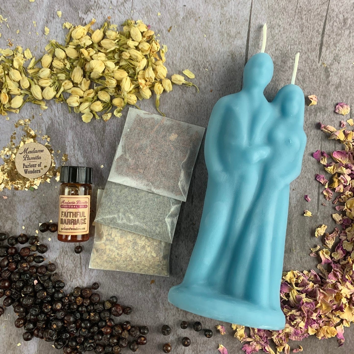 Happy Marriage Candle Spell Kit Parlour of Wonders