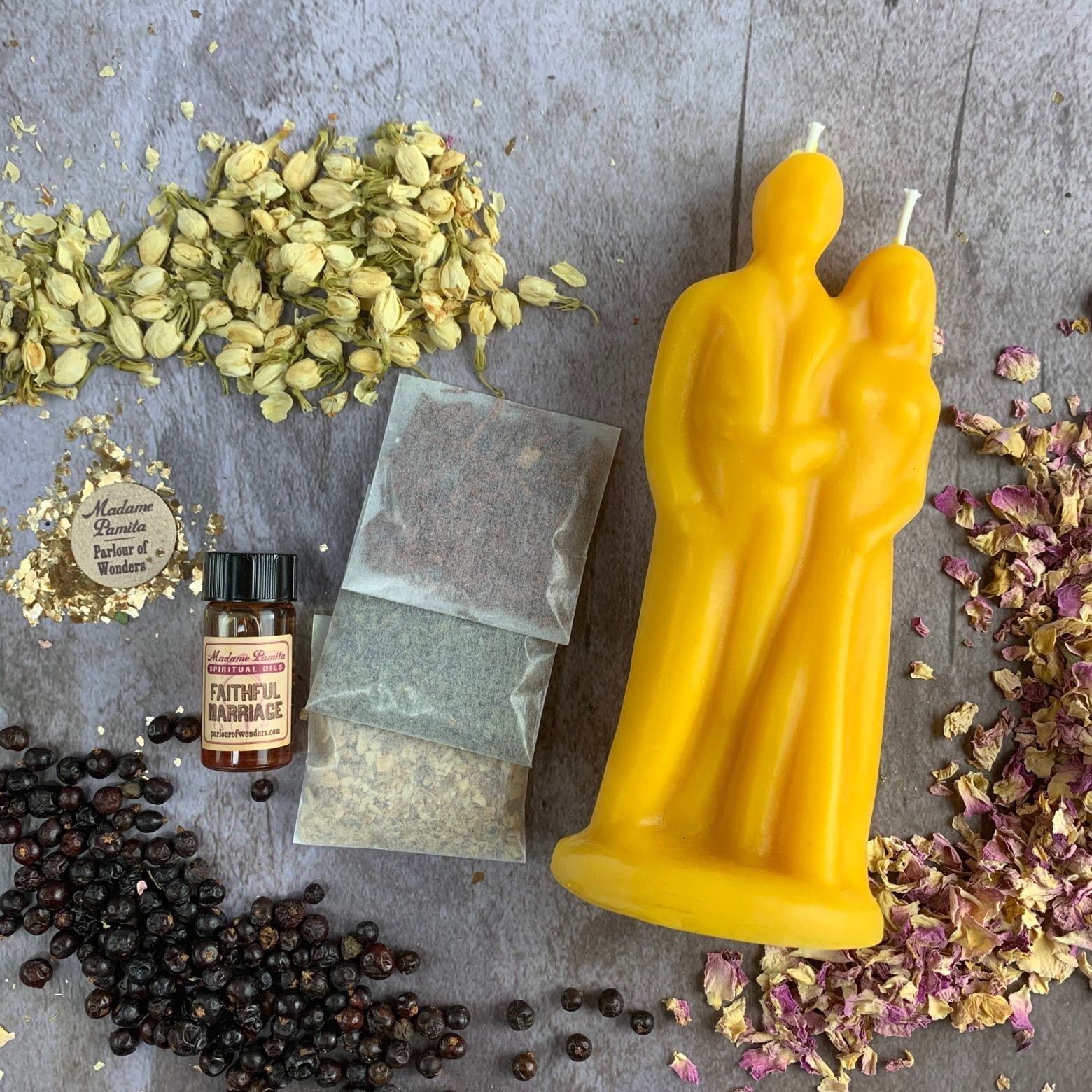 Happy Marriage Candle Spell Kit Parlour of Wonders
