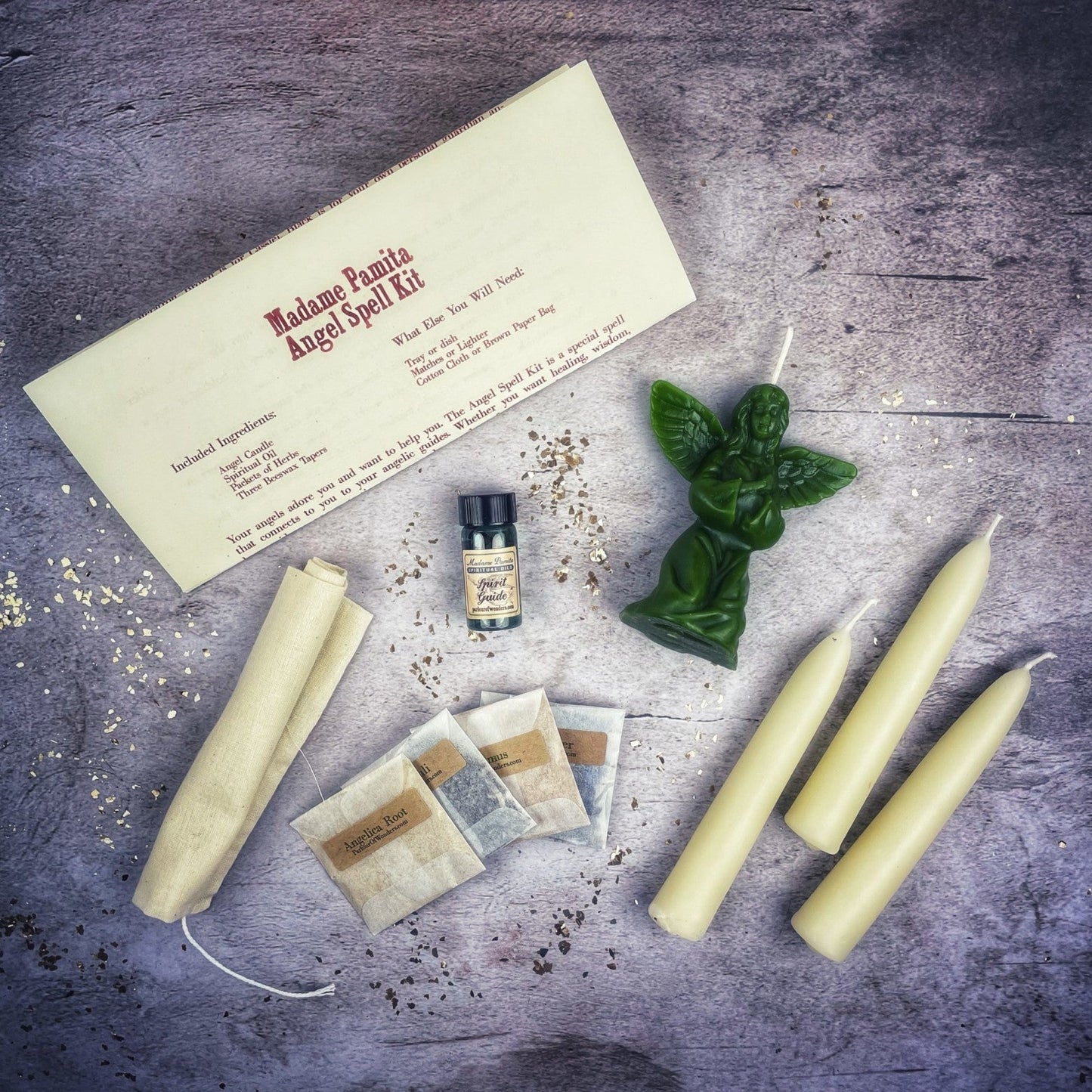Angel Candle Spell Kit Parlour of Wonders