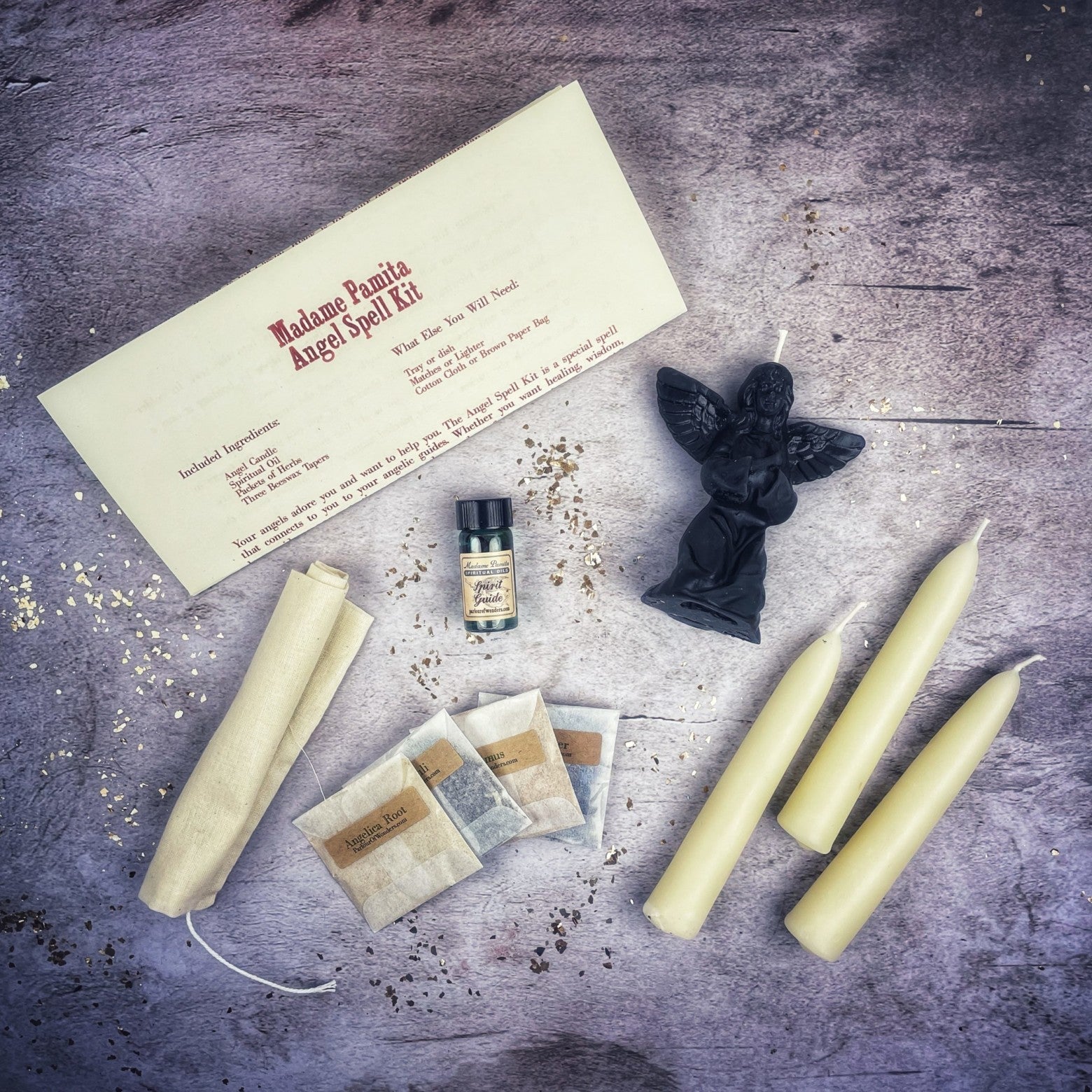 Angel Candle Spell Kit Parlour of Wonders