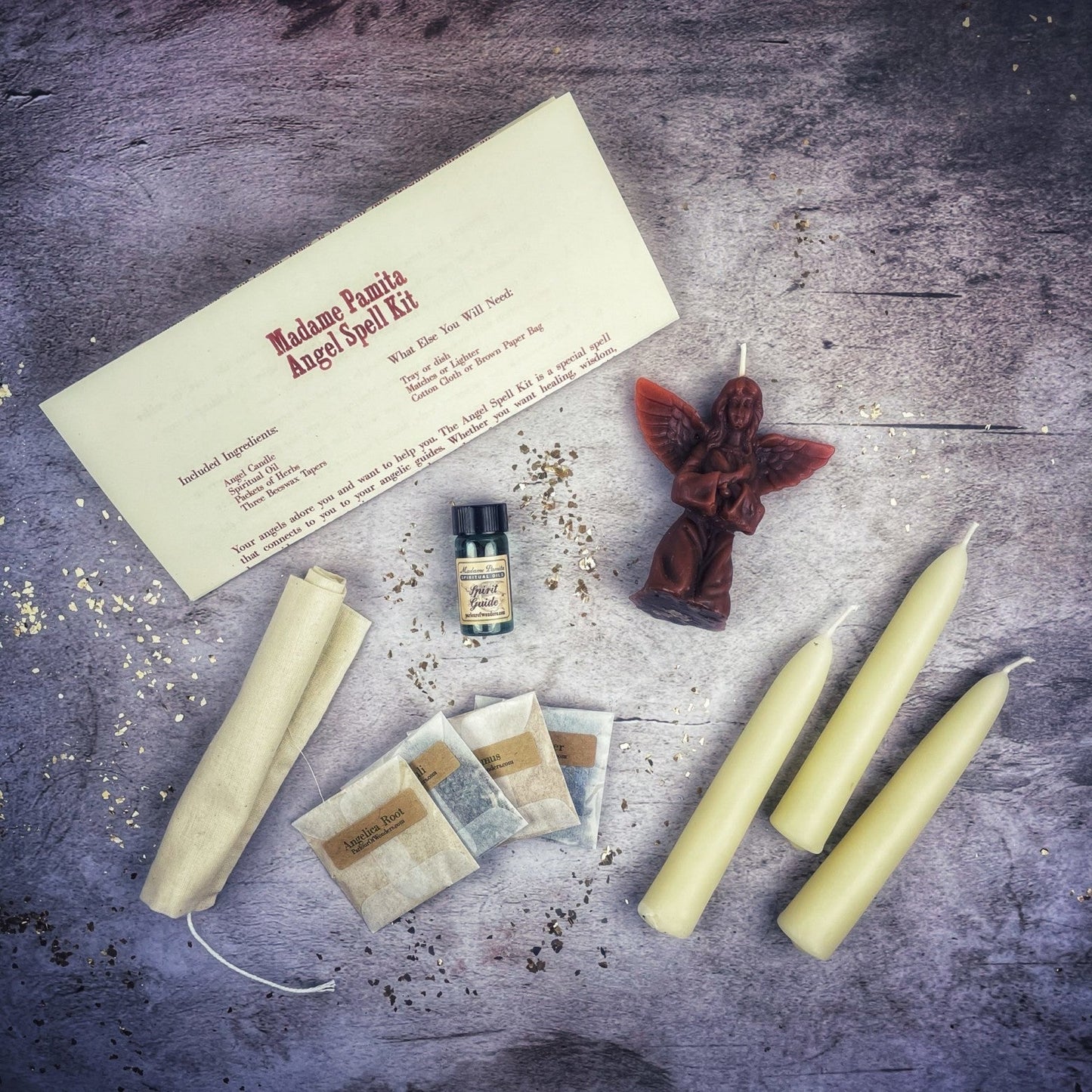 Angel Candle Spell Kit Parlour of Wonders