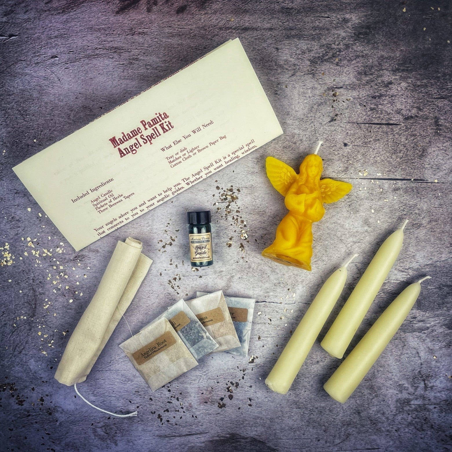 Angel Candle Spell Kit Parlour of Wonders