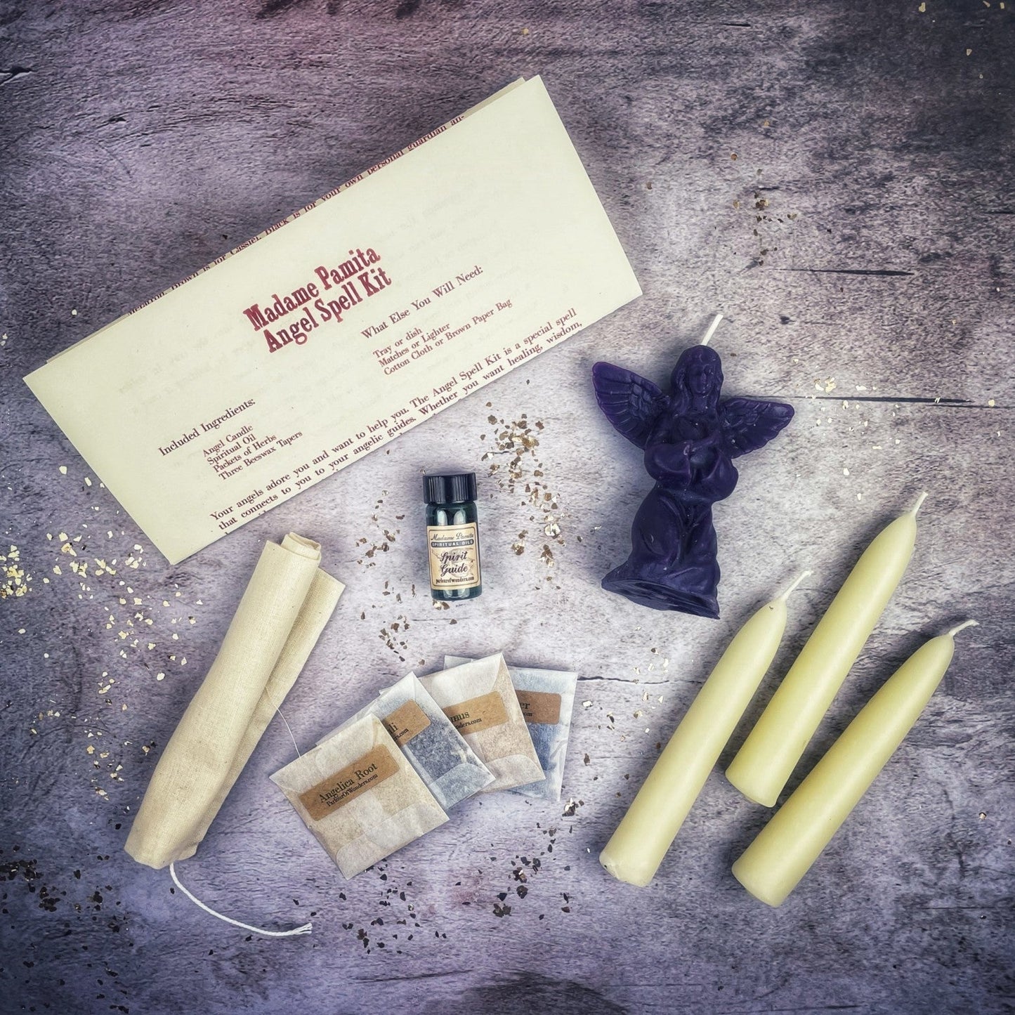 Angel Candle Spell Kit Parlour of Wonders