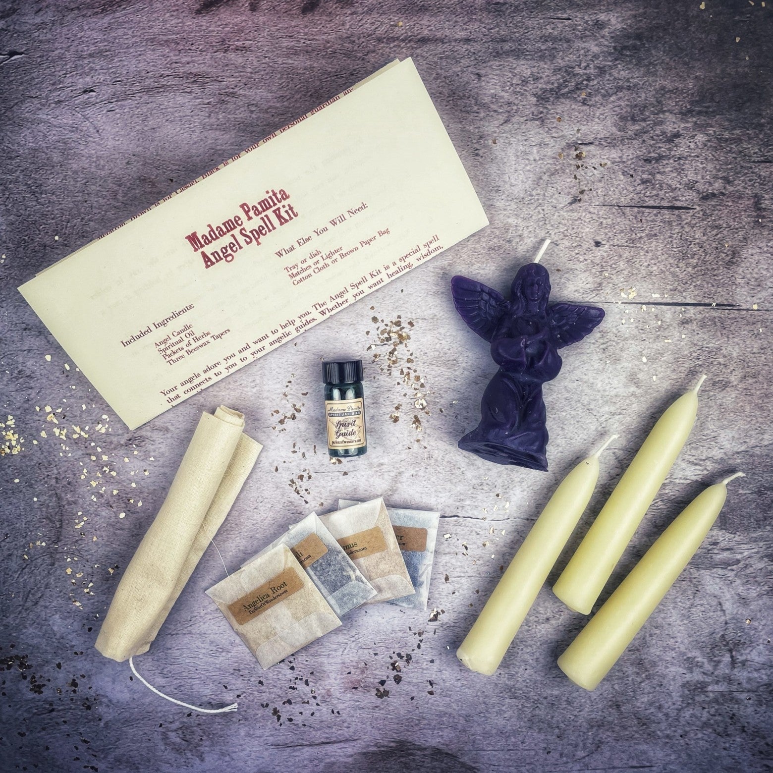 Angel Candle Spell Kit Parlour of Wonders