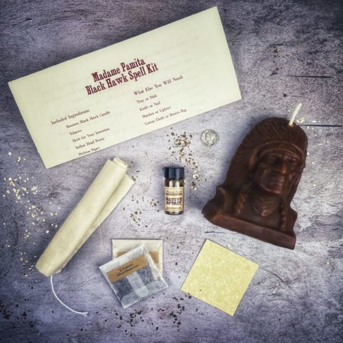 Black Hawk Justice Candle Spell Kit Parlour of Wonders