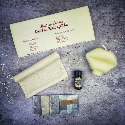 Shut Your Mouth Spell Kit Parlour of Wonders