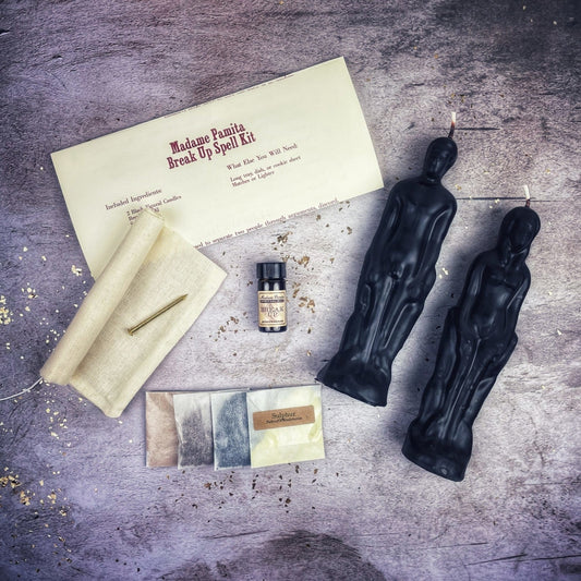 Break Up Candle Spell Kit - Female/Male Parlour of Wonders