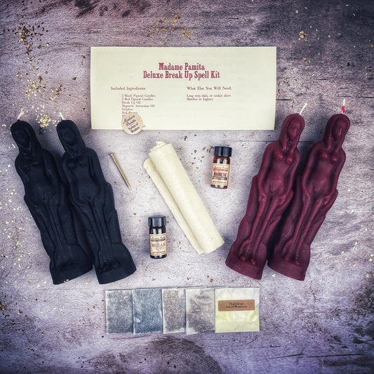 Deluxe Break Up Candle Spell Kit - Female/Female Parlour of Wonders