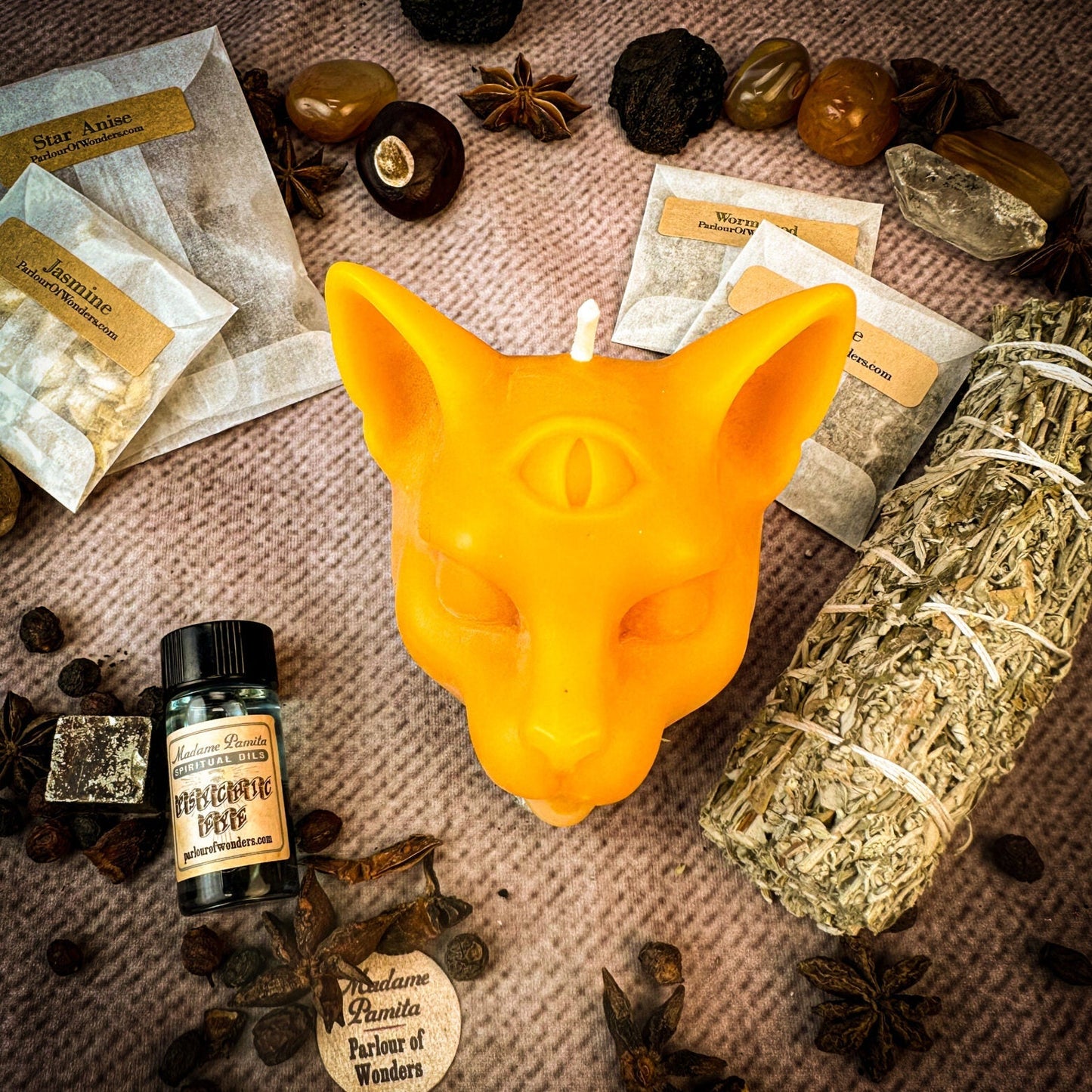 Psychic Eye Candle Spell Kit Parlour of Wonders