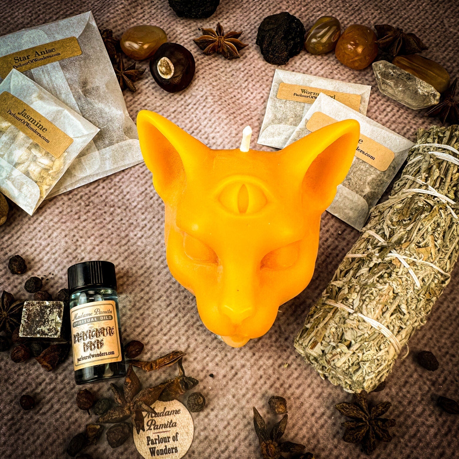 Psychic Eye Candle Spell Kit Parlour of Wonders