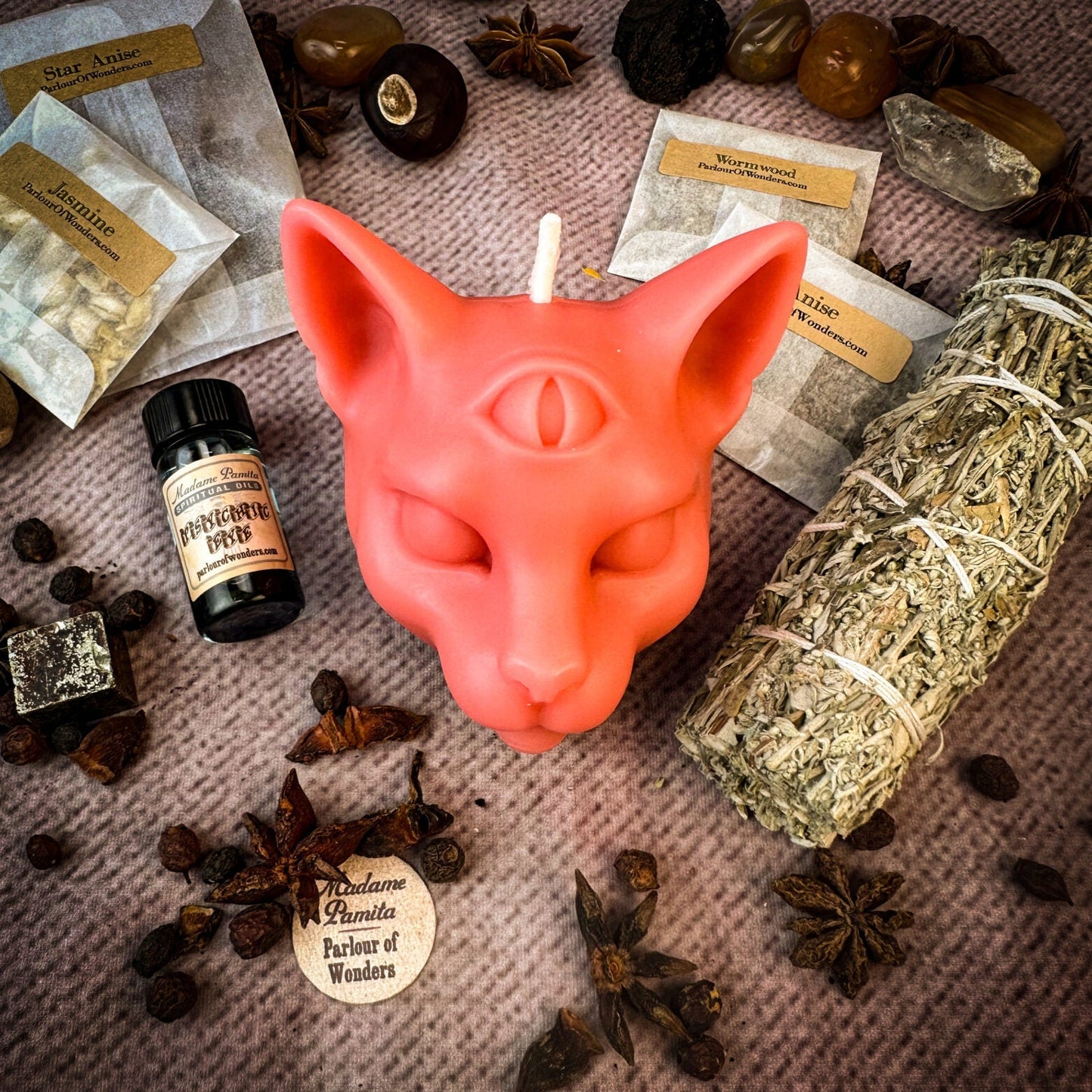 Psychic Eye Candle Spell Kit Parlour of Wonders