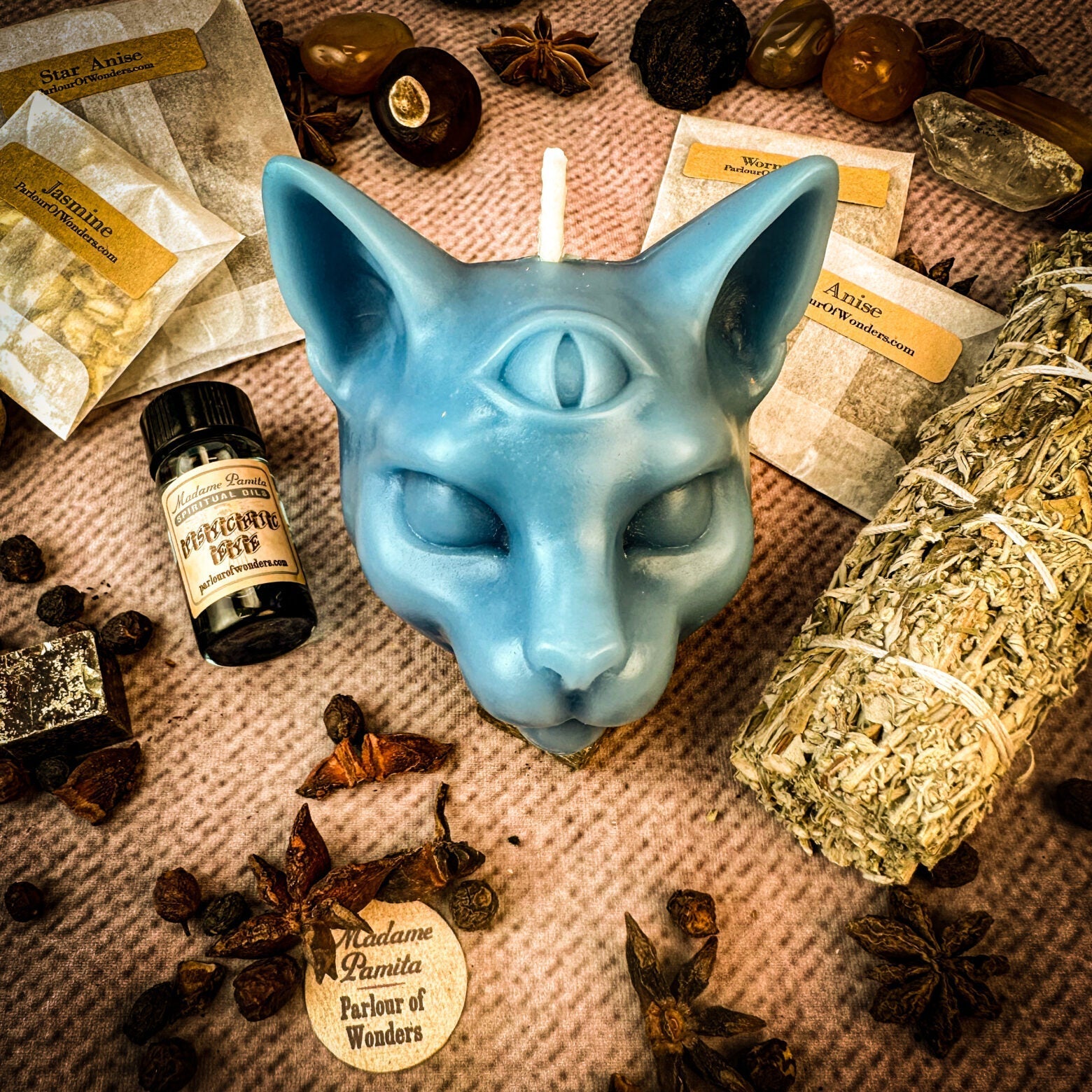 Psychic Eye Candle Spell Kit Parlour of Wonders