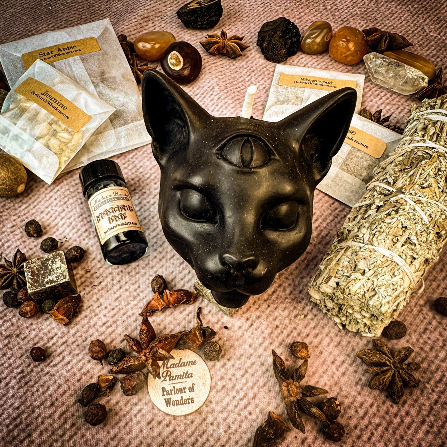 Psychic Eye Candle Spell Kit Parlour of Wonders