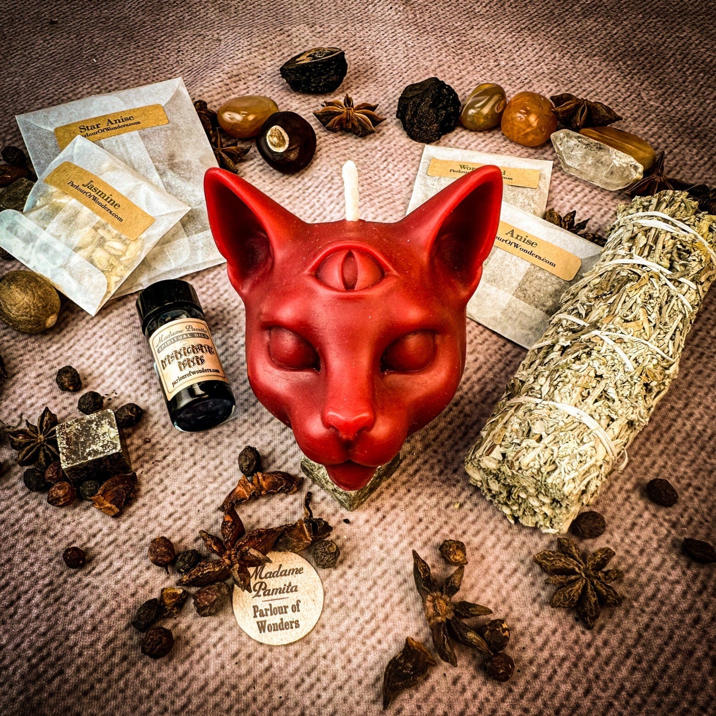 Psychic Eye Candle Spell Kit Parlour of Wonders