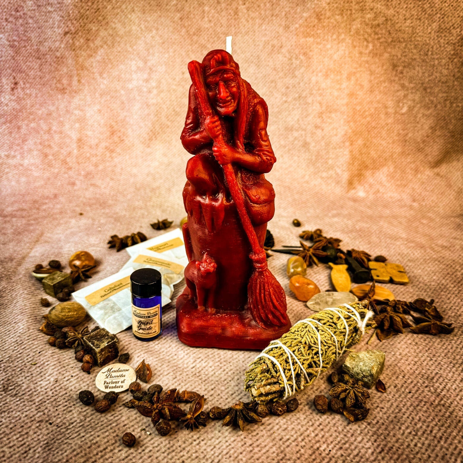 Blessings of Baba Yaga Candle Spell Kit Parlour of Wonders