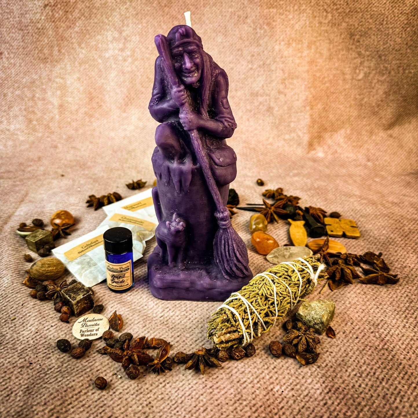 Blessings of Baba Yaga Candle Spell Kit Parlour of Wonders