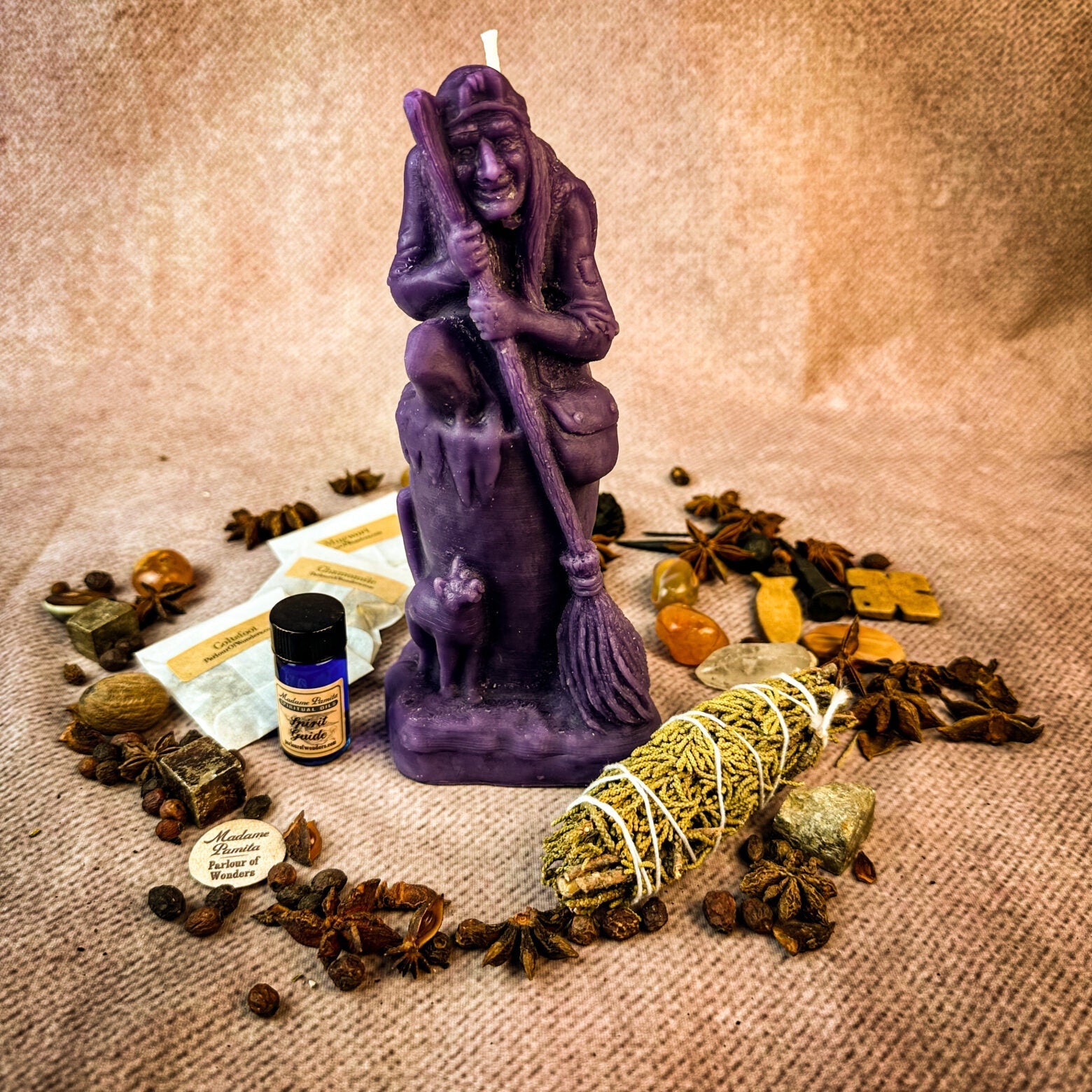 Blessings of Baba Yaga Candle Spell Kit Parlour of Wonders