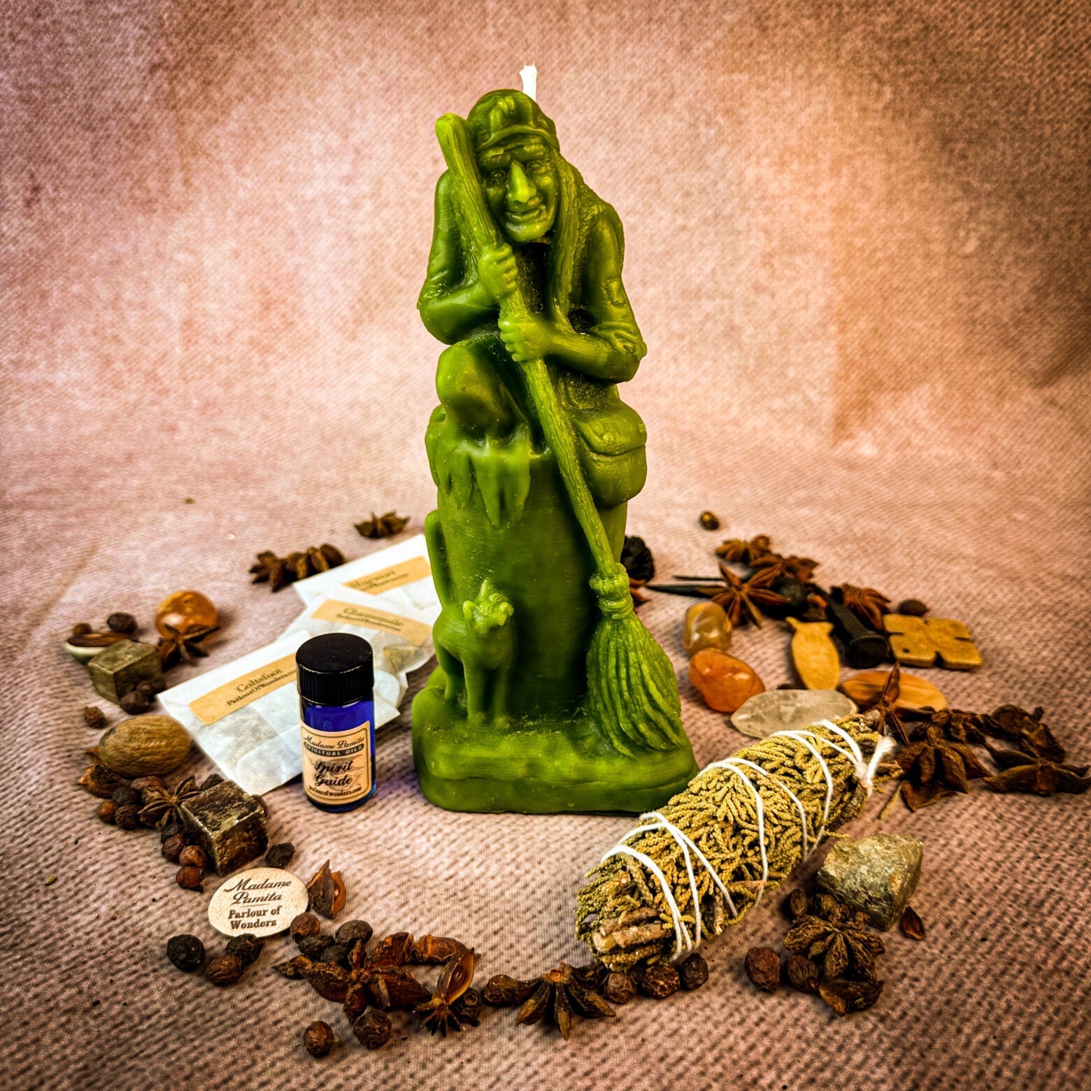 Blessings of Baba Yaga Candle Spell Kit Parlour of Wonders