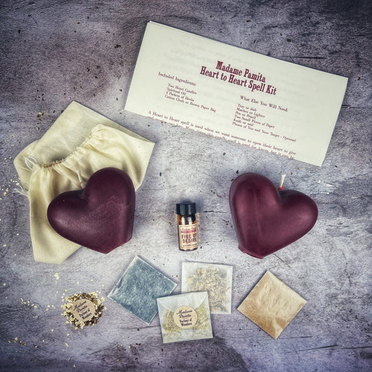 Heart to Heart Candle Spell Kit Parlour of Wonders