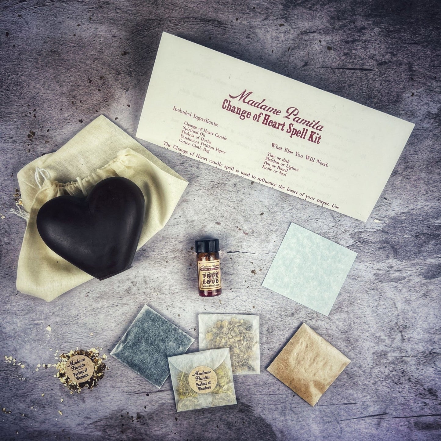 Change of Heart Candle Spell Kit Parlour of Wonders