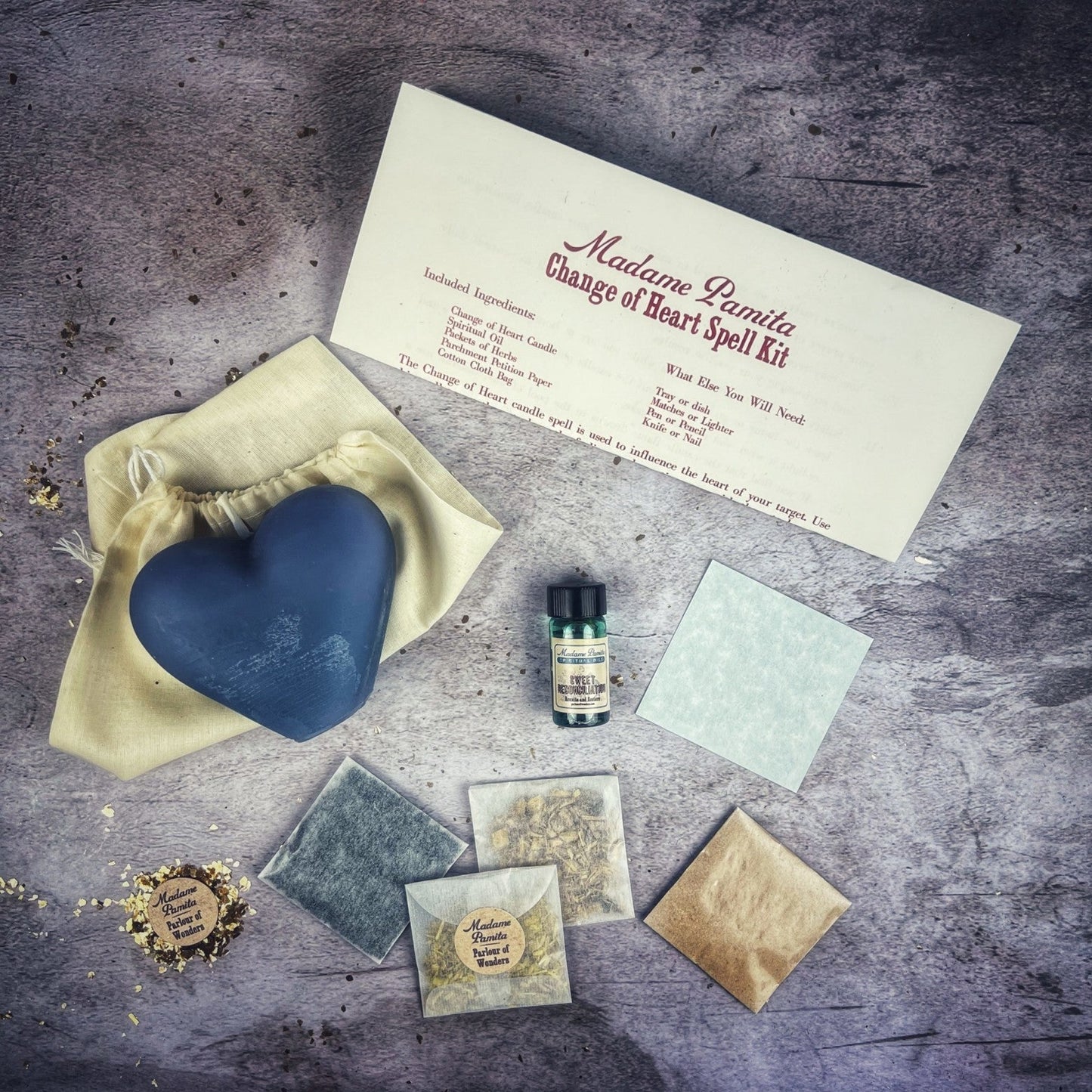 Change of Heart Candle Spell Kit Parlour of Wonders