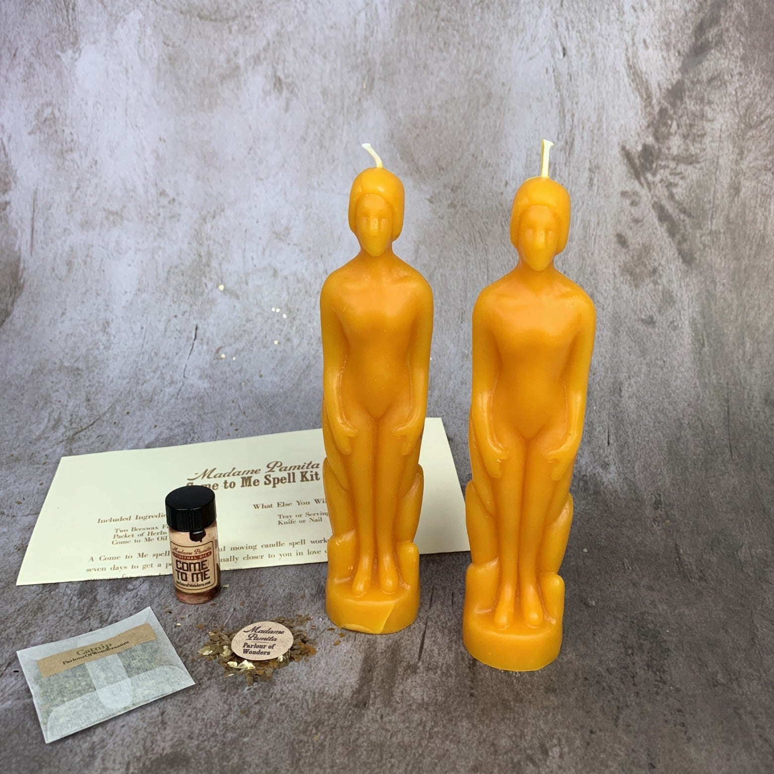 Come to Me Candle Spell Kit Human/Human Parlour of Wonders