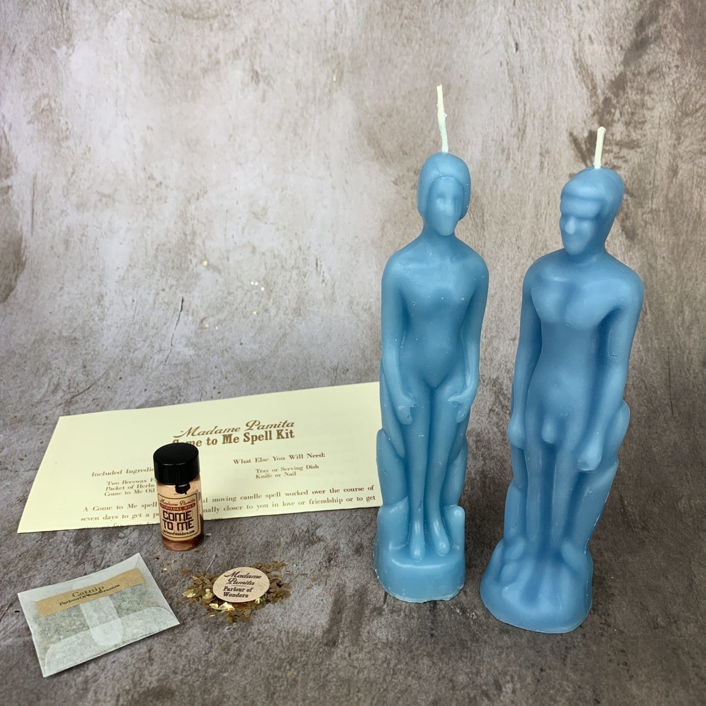 Come to Me Candle Spell Kit Human/Male Parlour of Wonders
