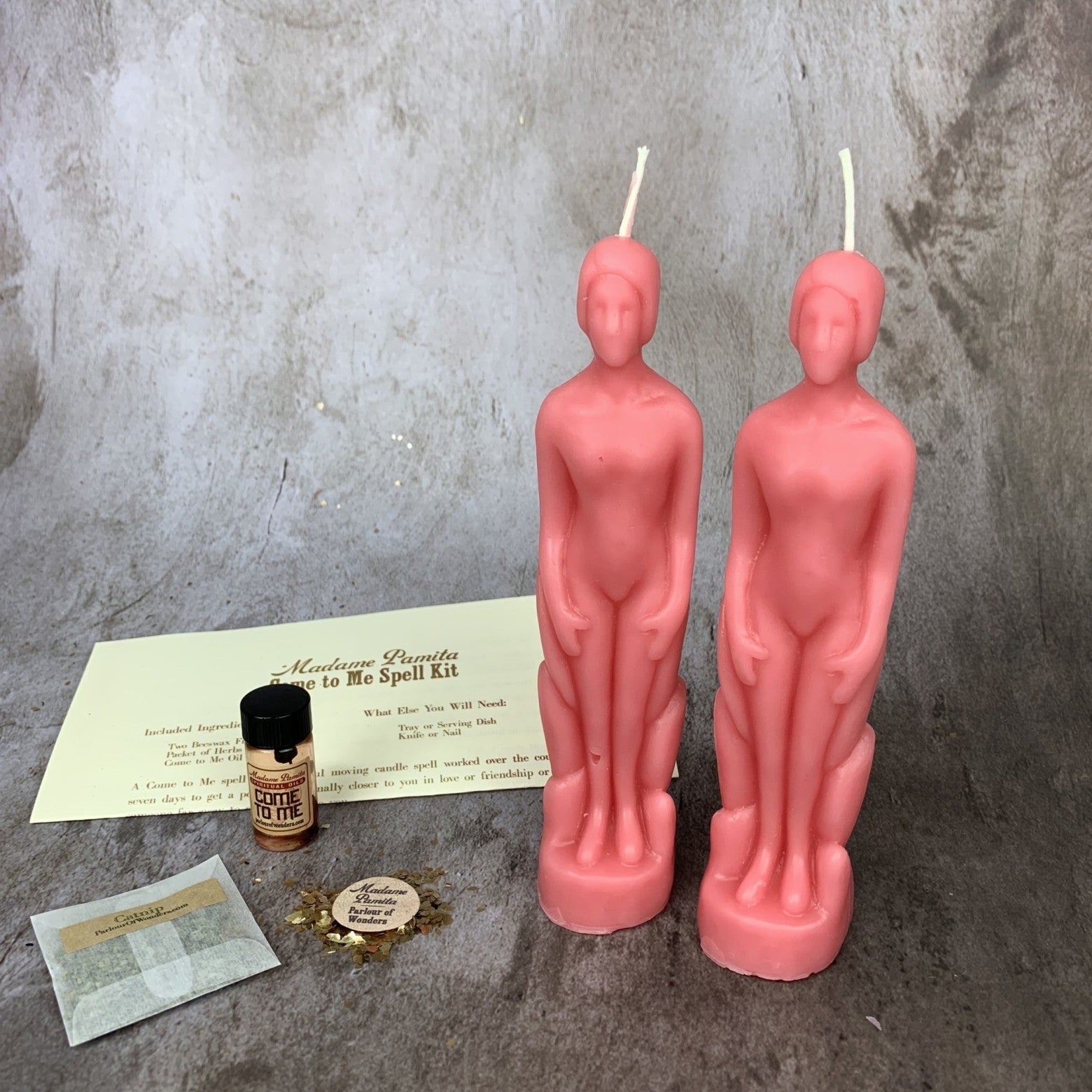 Come to Me Candle Spell Kit Human/Human Parlour of Wonders