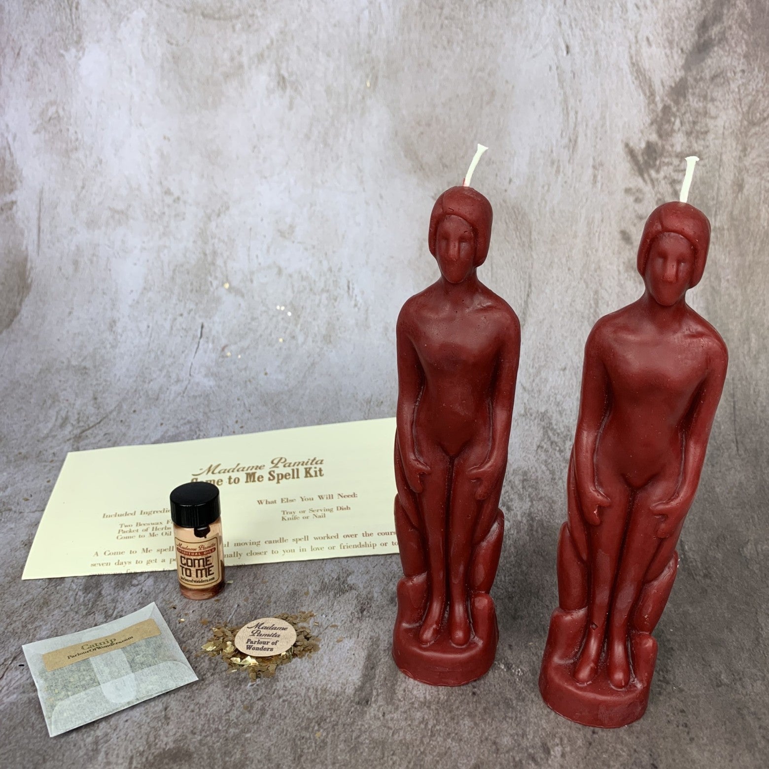 Come to Me Candle Spell Kit Human/Human Parlour of Wonders