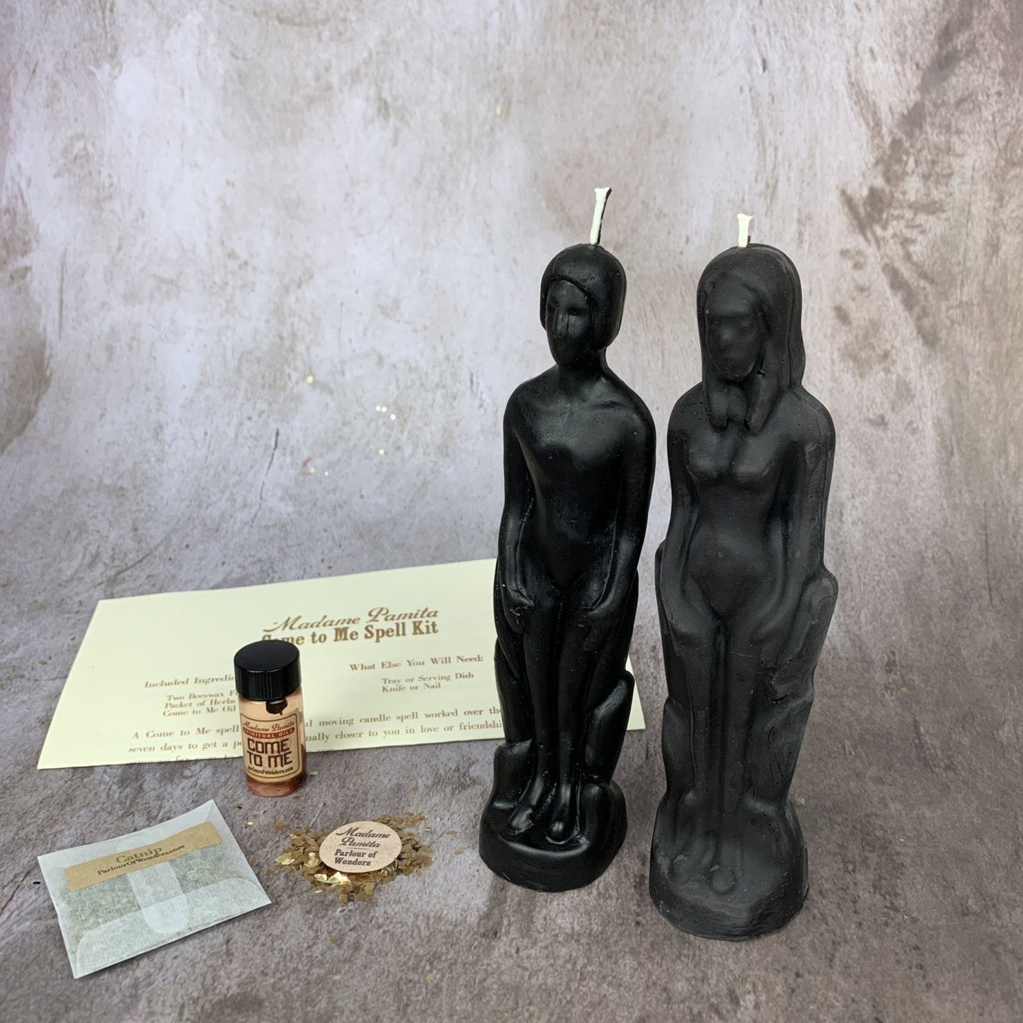 Come to Me Candle Spell Kit Human/Female Parlour of Wonders