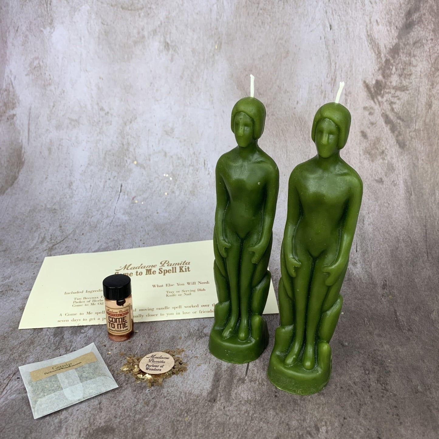 Come to Me Candle Spell Kit Human/Human Parlour of Wonders