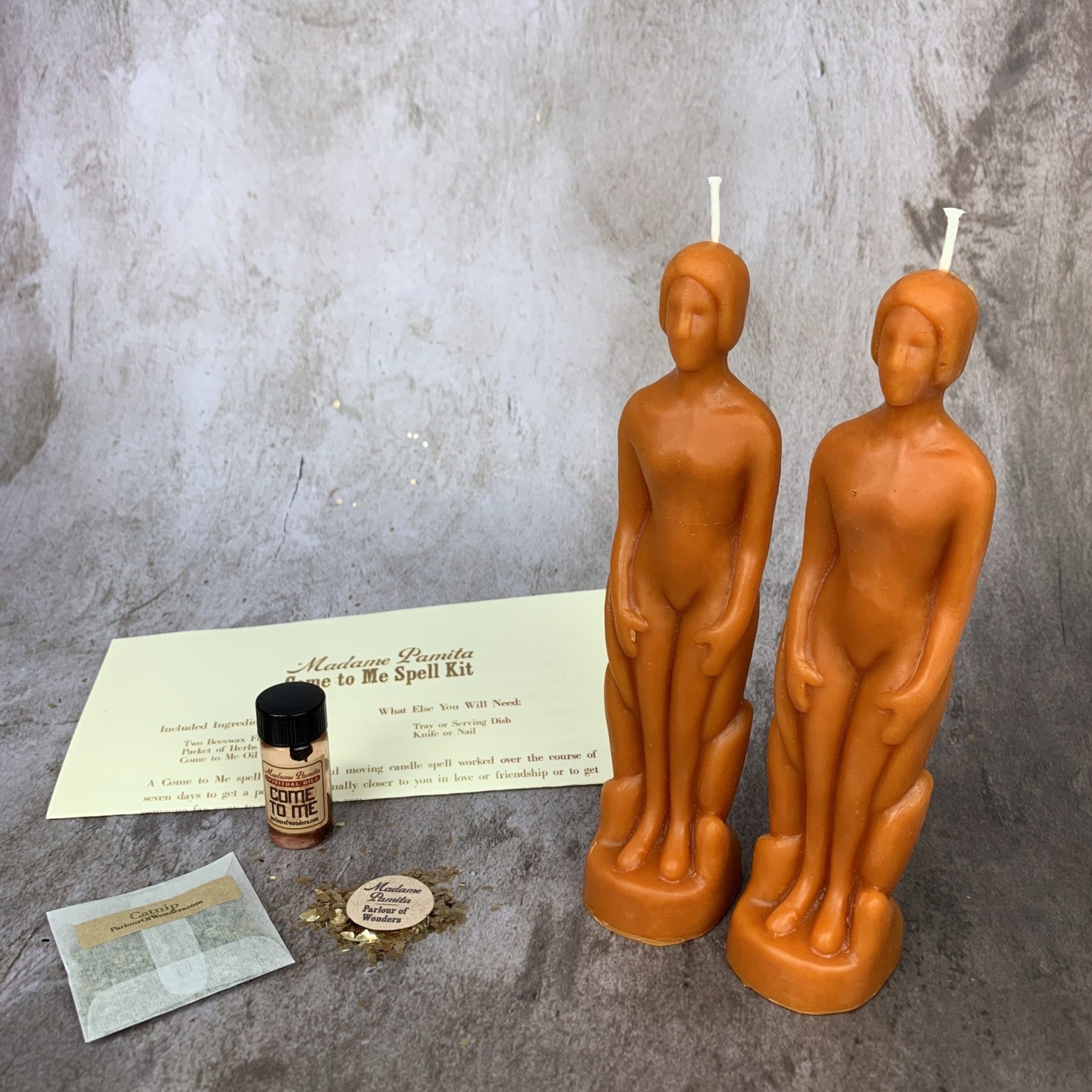 Come to Me Candle Spell Kit Human/Human Parlour of Wonders