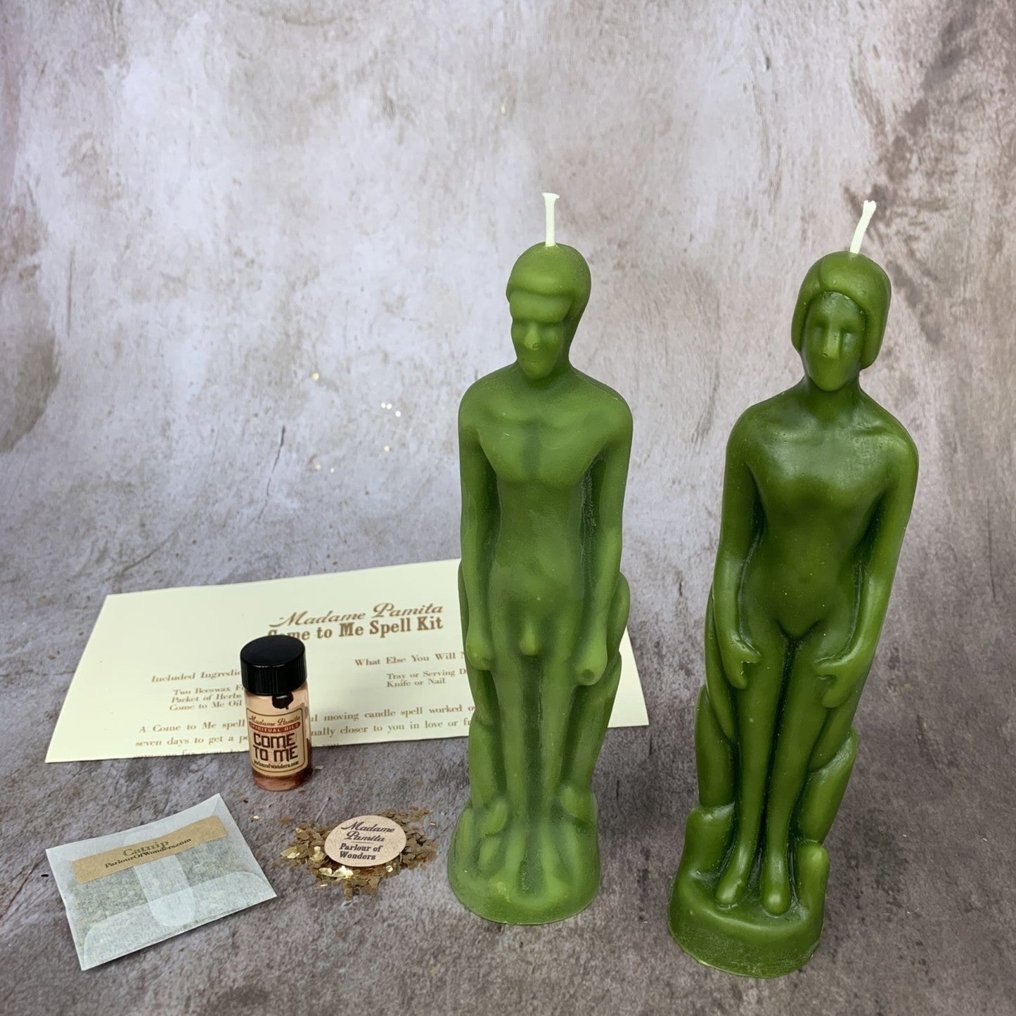 Come to Me Candle Spell Kit Human/Male Parlour of Wonders
