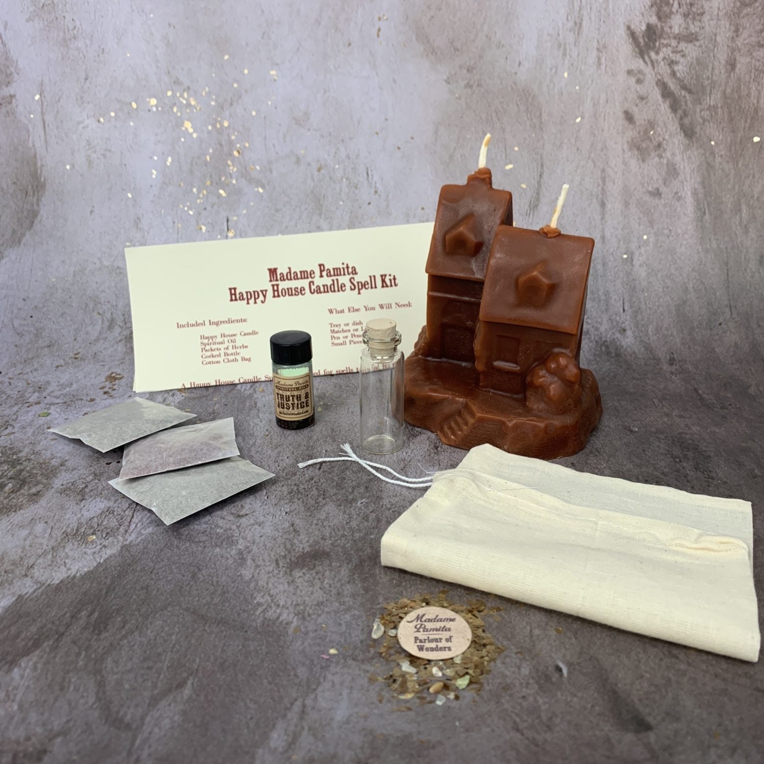 Happy House Candle Spell Kit Parlour of Wonders