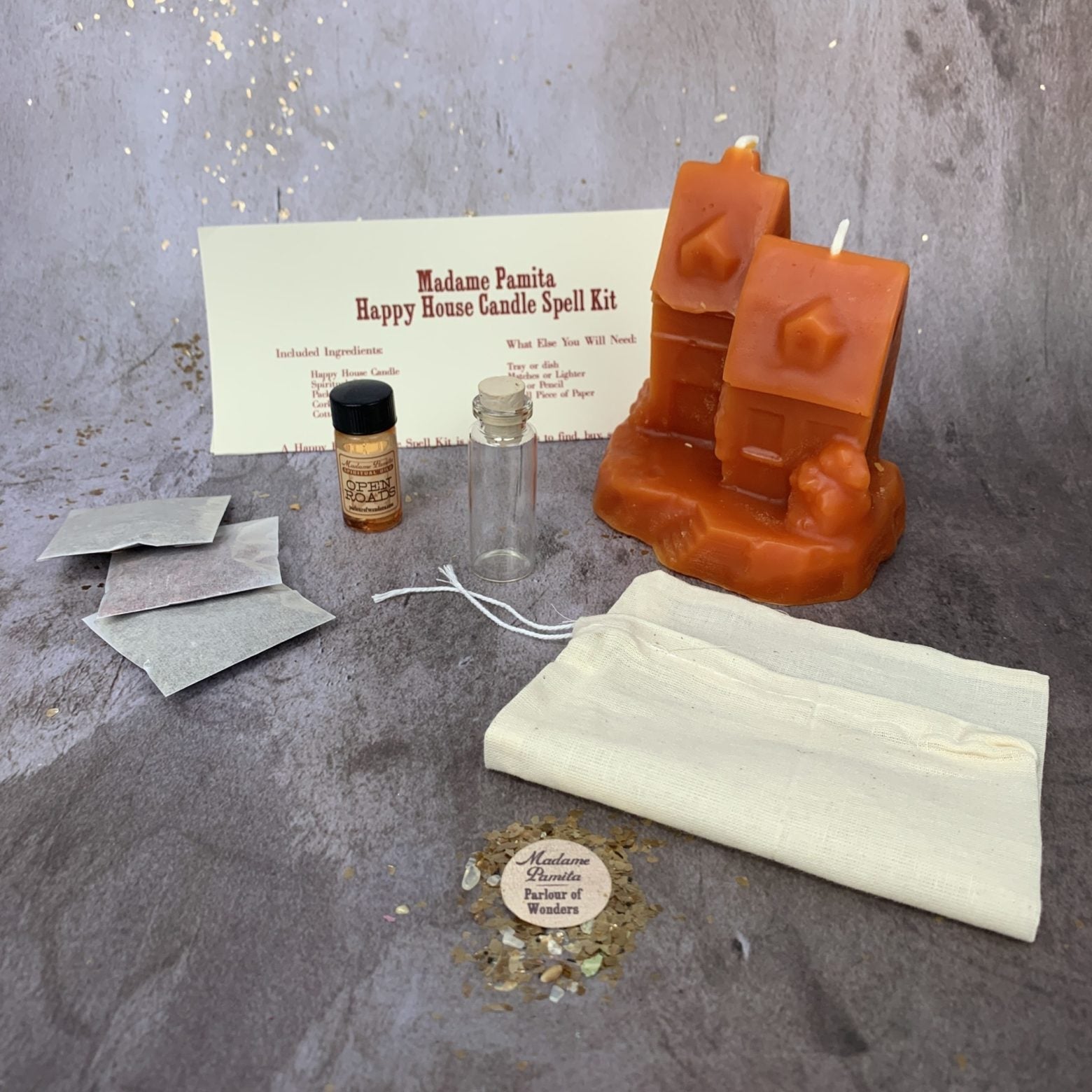 Happy House Candle Spell Kit Parlour of Wonders