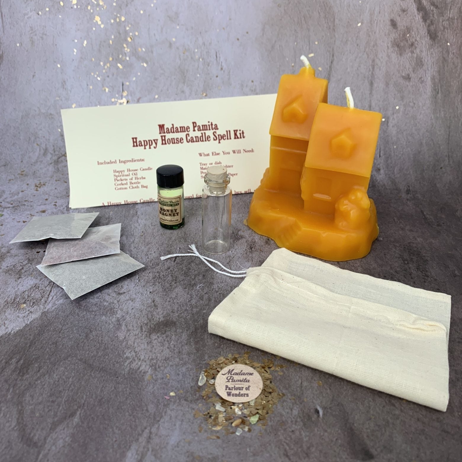 Happy House Candle Spell Kit Parlour of Wonders