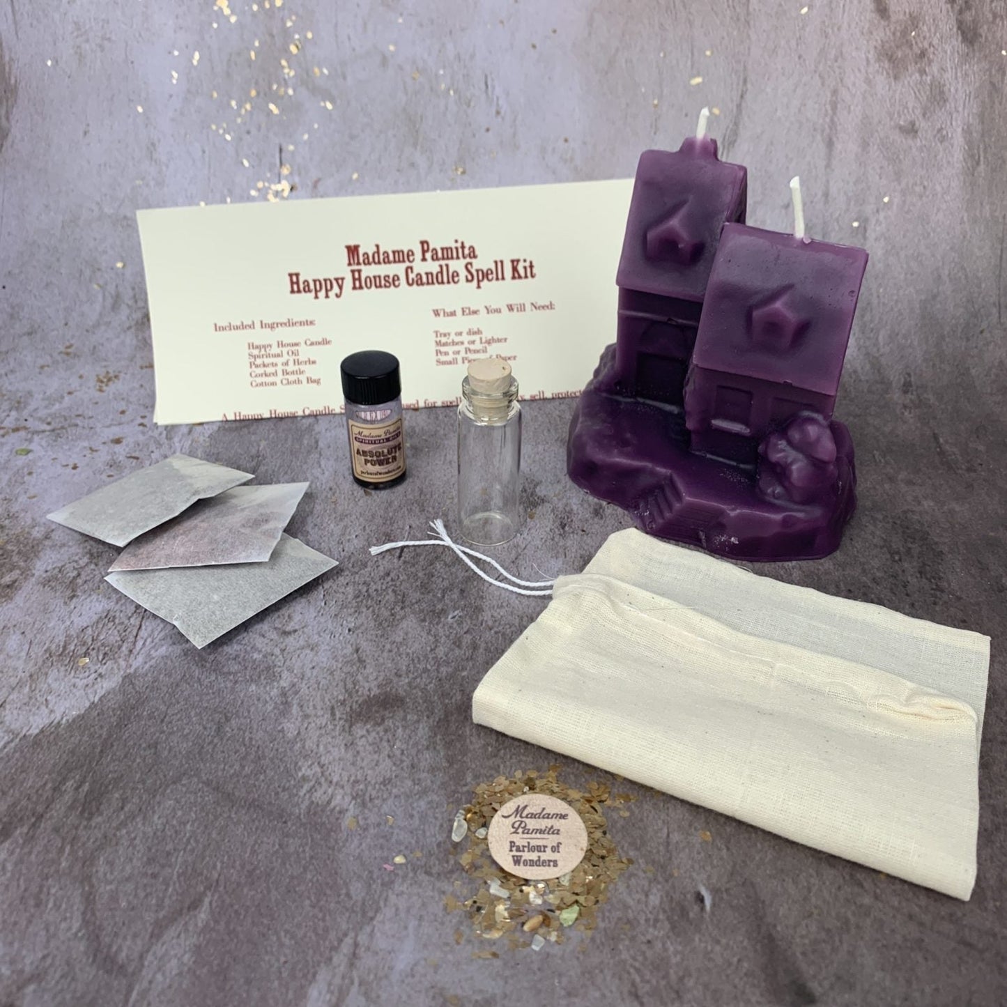 Happy House Candle Spell Kit Parlour of Wonders