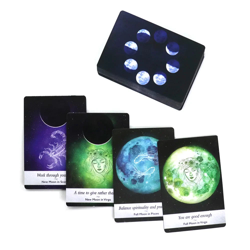 Moonology Oracle Cards Green Witch Creations