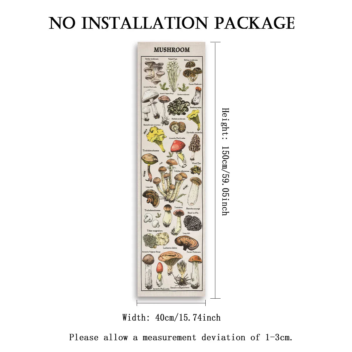 Witchy Sun & Moon Banner Tapestry Green Witch Creations