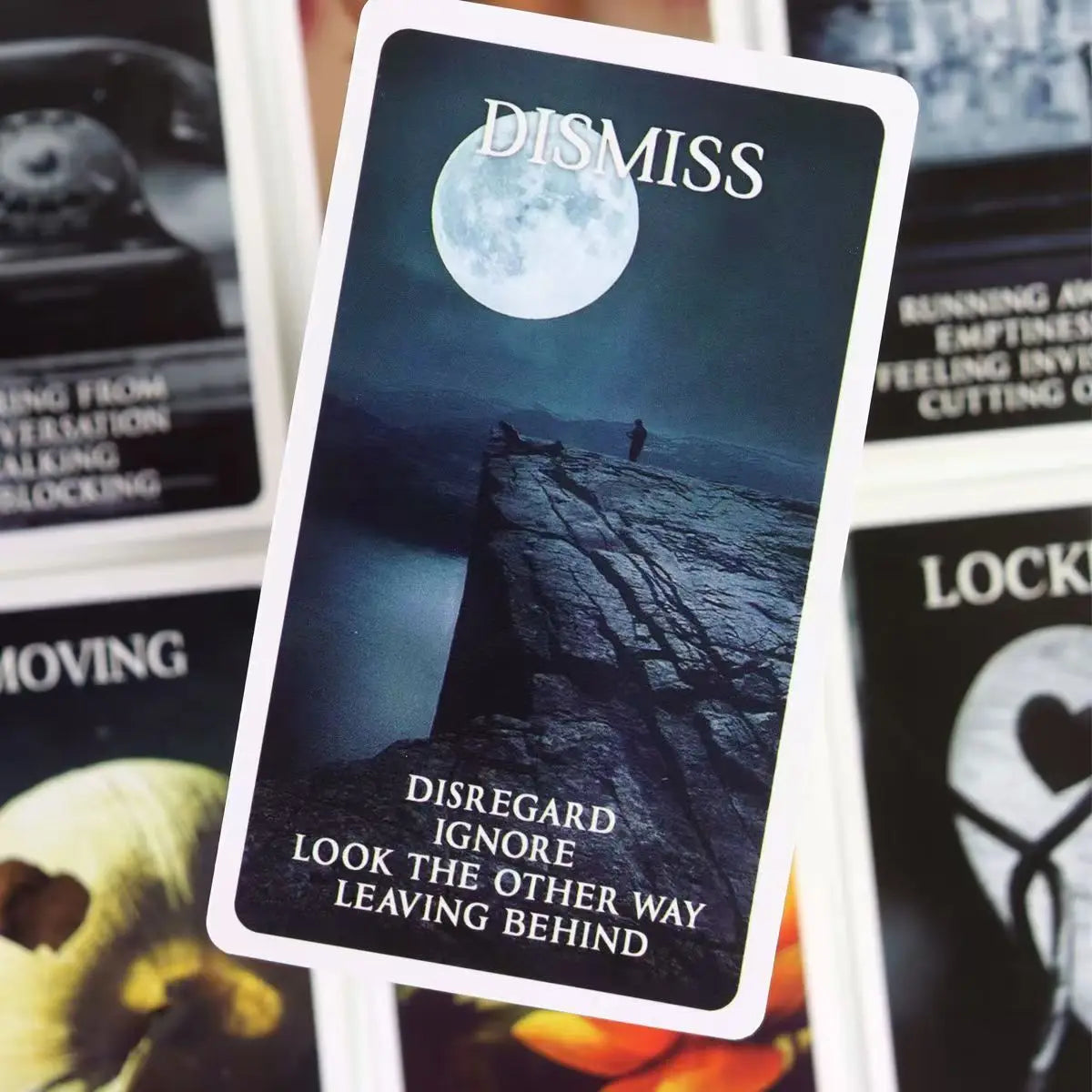 Mystic Black Rose Oracle Deck Green Witch Creations