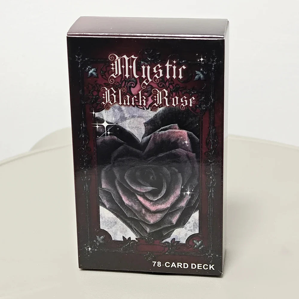 Mystic Black Rose Oracle Deck Green Witch Creations