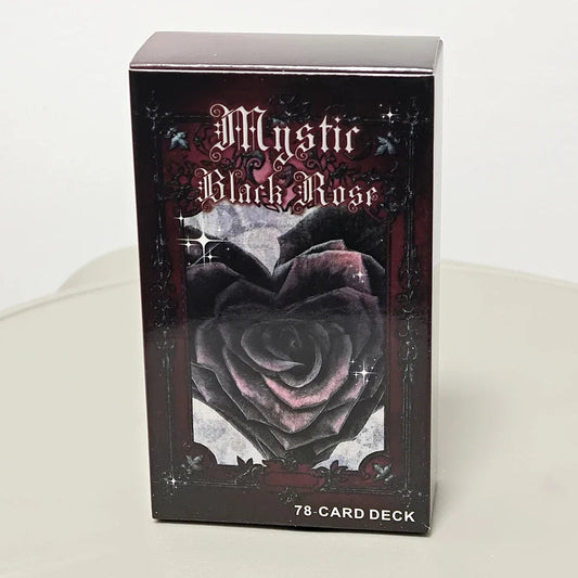 Mystic Black Rose Oracle Deck Green Witch Creations