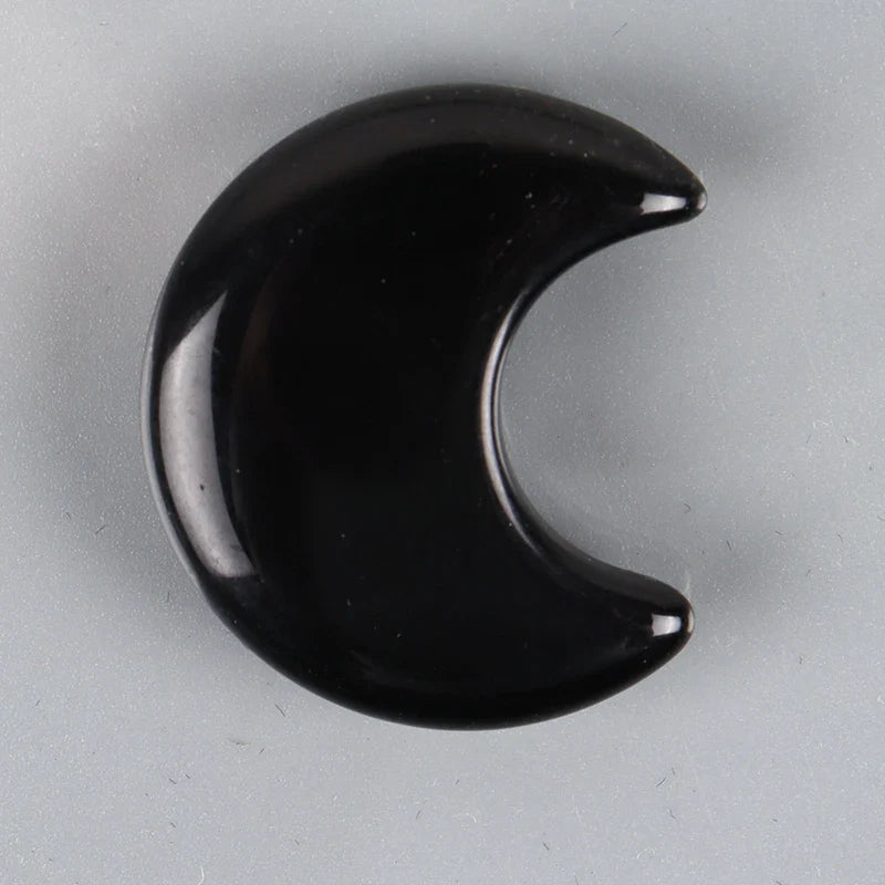 Assorted Crystal Moons Green Witch Creations