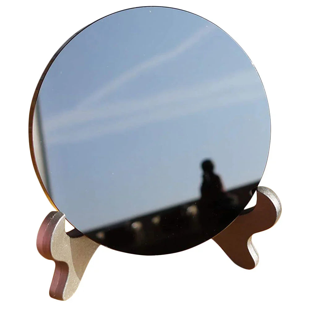 Black Obsidian Mirror