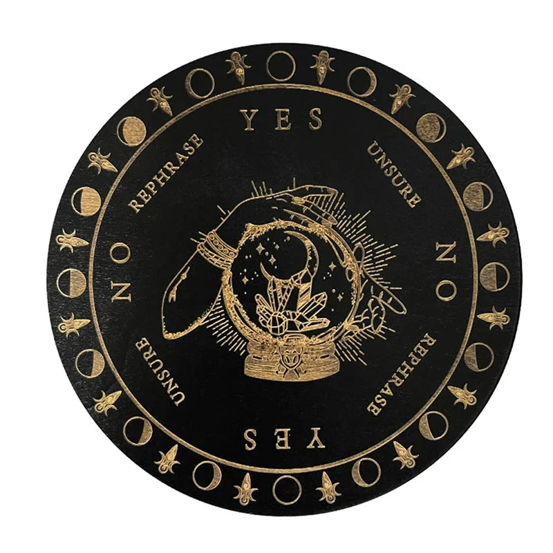 Wood Pendulum Boards Green Witch Creations