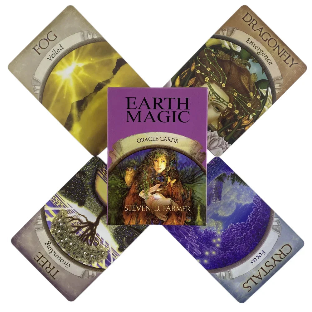 Earth Magic Oracle Deck Green Witch Creations