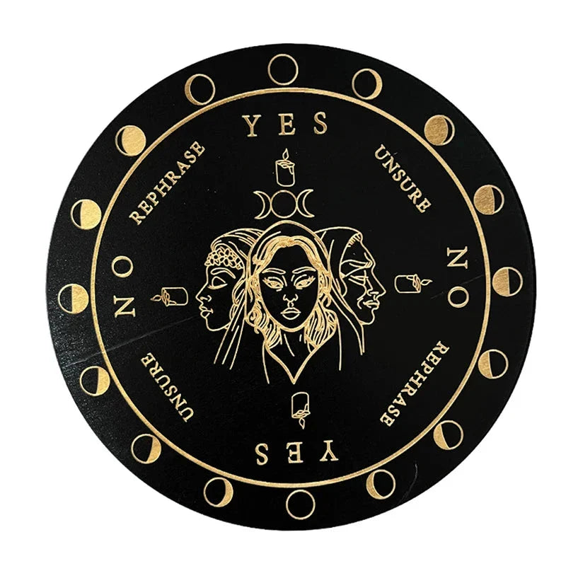 Wood Pendulum Boards Green Witch Creations