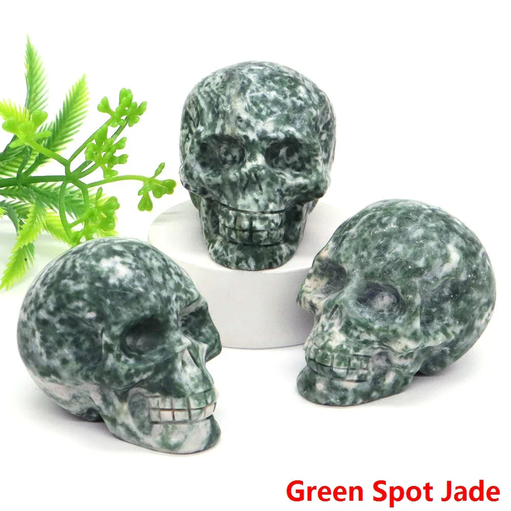 Crystal Skulls Green Witch Creations