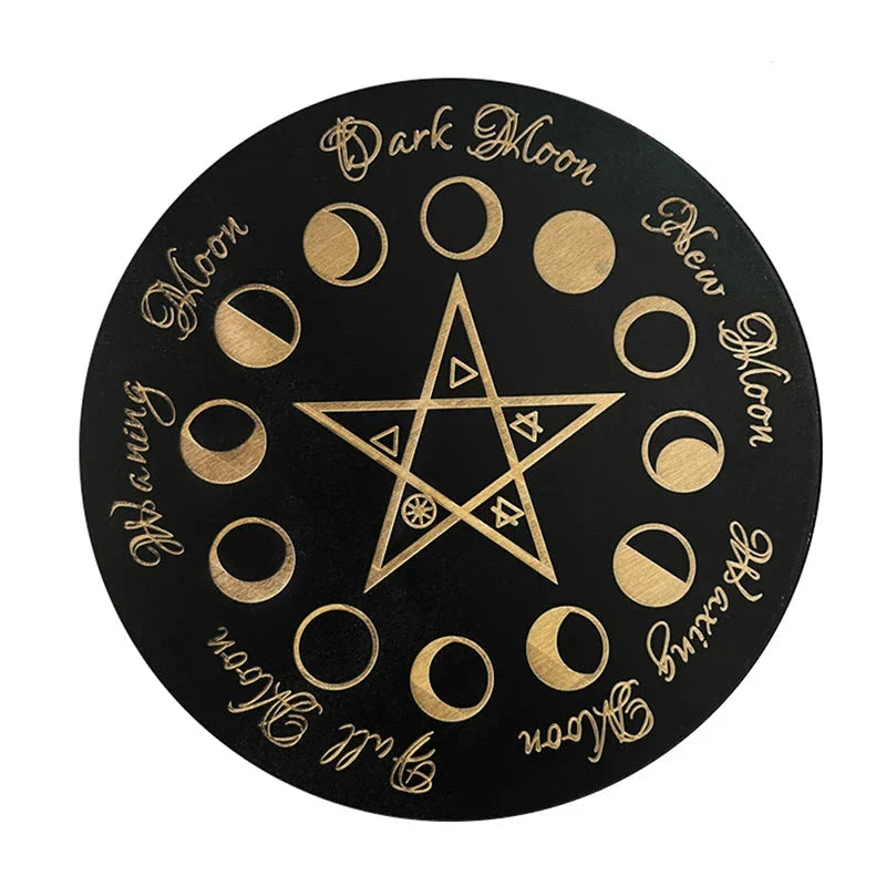 Wood Pendulum Boards Green Witch Creations